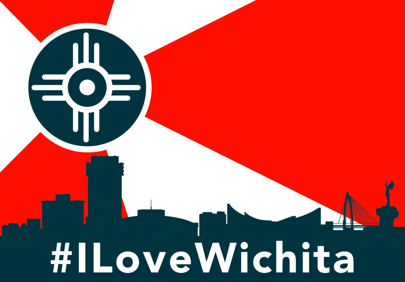 #ILoveWichita flag